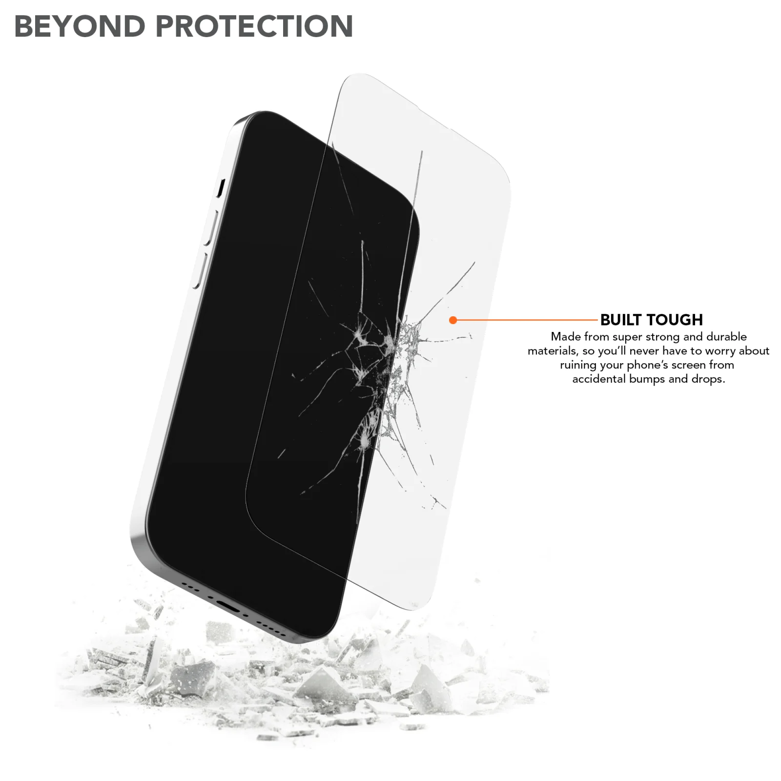 iPhone 14 Tempered Glass Screen Protector (2 Pack) - Image 3